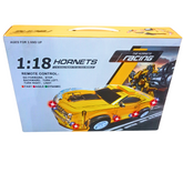 1:18 Hornets Racing RC Car – High-Speed Remote Control Car with LED Lights | Rechargeable Toy Car for Kids